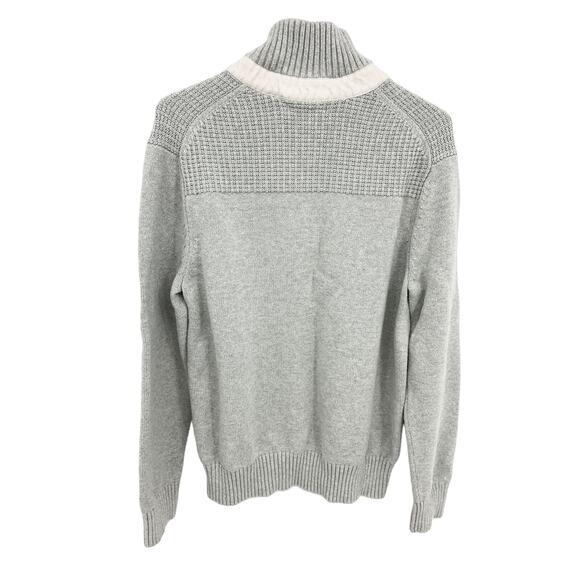 Banana Republic Mens 100% Cotton Mock-Neck Sweater Size L - Picture 4 of 7